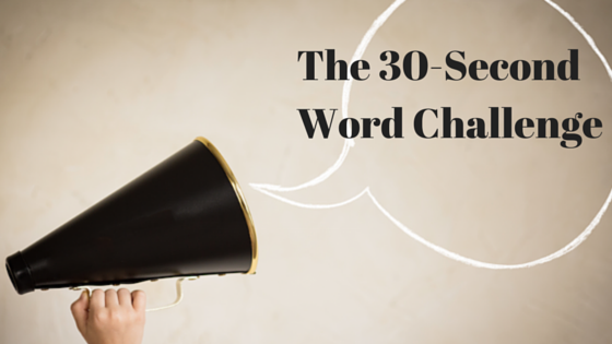 The 30-SecondWord Challenge-2