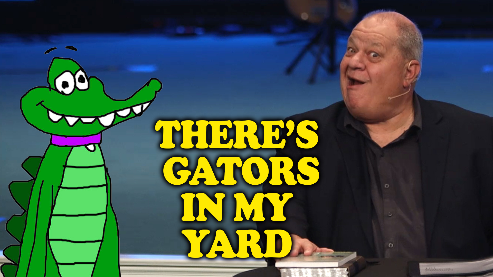 Friday Funny: Gators In My BackYard